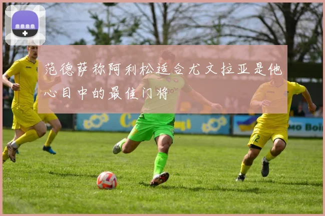 范德萨称阿利松适合尤文拉亚是他心目中的最佳门将